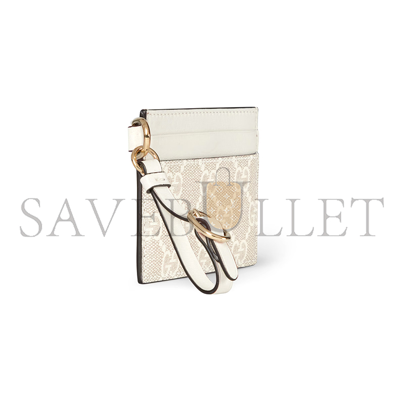Gvc*1 gg emblem card case with strap 819121 (10*7cm)